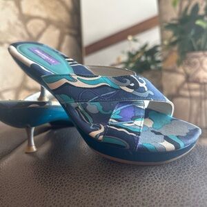 AUTHENTIC Emilio Pucci Kitten Heeled Sandals size 5